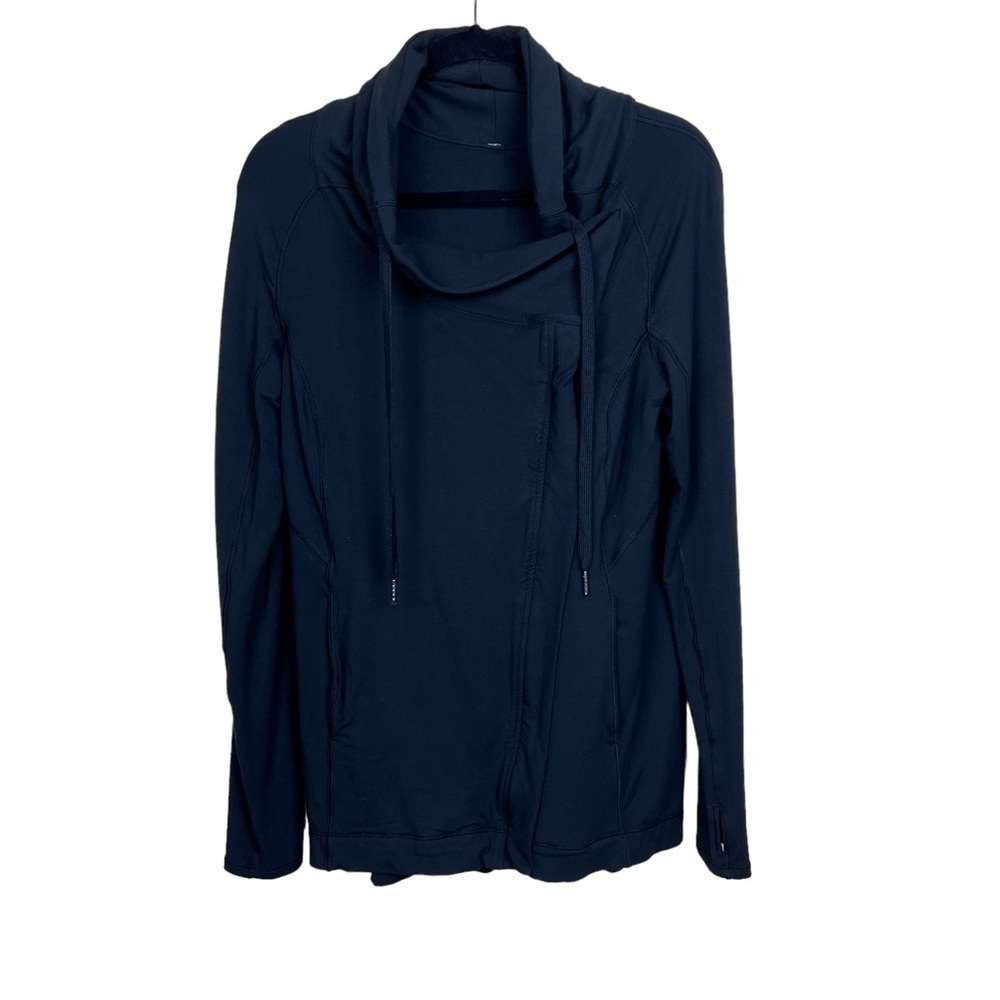 Lululemon Coast Easy Wrap Sweatshirt Jackets
Black Size 6